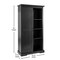 Flash Furniture Harrison 36in. Wide Rustic Farmhouse Storage Cabinet Bookcase w/Sliding Barn Door, Black ZG-026-BLK-GG - alternate 3
